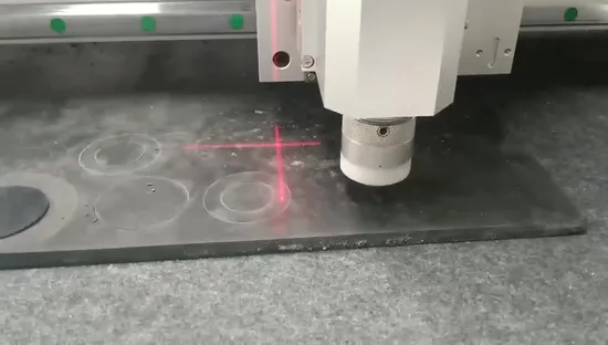 Sheep Shearing Plush Cloth Faux Fur Round Knife Vibrating Knife Cutting Machine