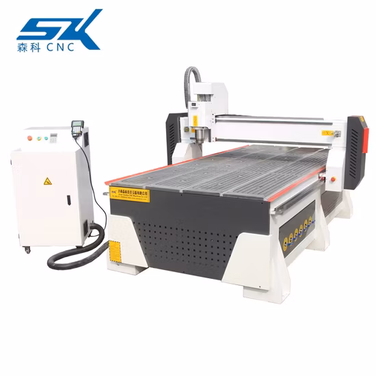 Máquina de roteador CNC para trabalhar madeira de 2000 * 3000 mm com cabeça dupla (independente) com rotação anexada de 200 mm de diâmetro